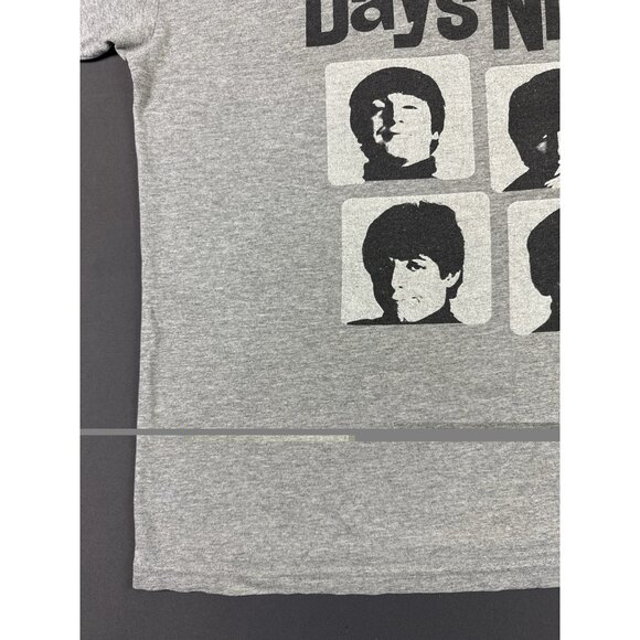 Rare Vintage Beatles Apple Music Hard Days Night Gray Shirt Promo Music Tour Art - Picture 6 of 12